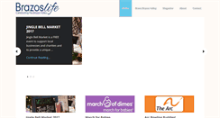 Desktop Screenshot of brazoslife.com